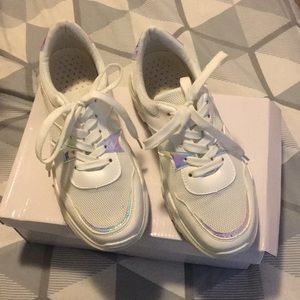 White Chunky Sneakers